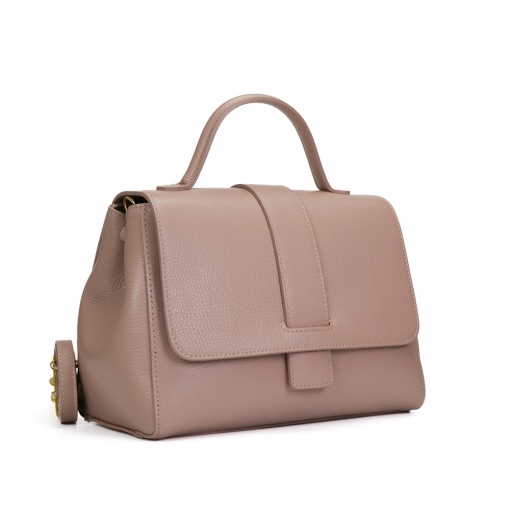 Poseta Piele Elvila - ROZ-PUDRA