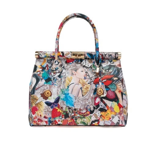 Poseta Piele Jennifer - MULTICOLOR 1 - Img 2