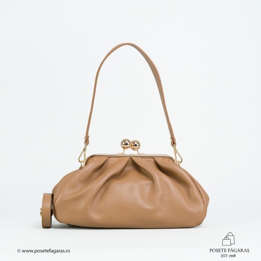 Poseta Piele Lilith - MOCACCINO - Img 2