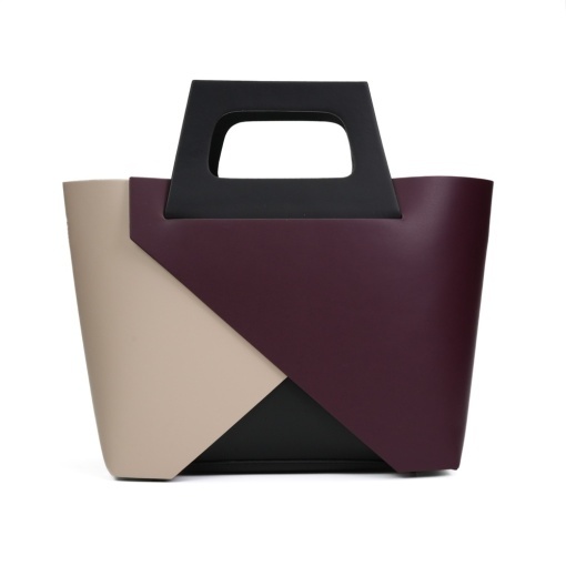 Poseta Piele Mathilda - BORDO - Img 3