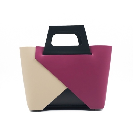 Poseta Piele Mathilda - FUCSIA-SIMPLU - Img 3