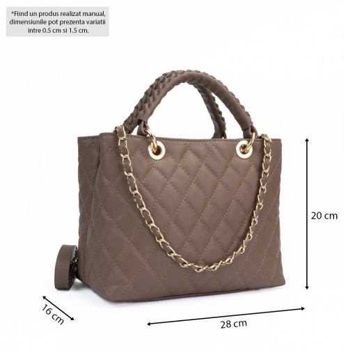 Poseta Piele Mini Georgie - MARO - Img 5