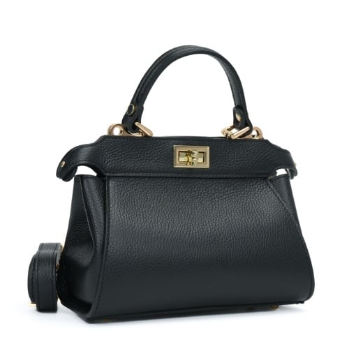 Poseta Piele Mini Otilia - NEGRU