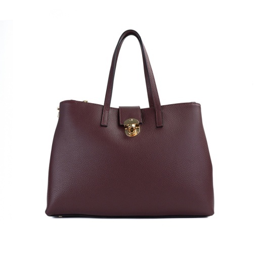 Poseta Piele Noelle - BORDO - Img 2