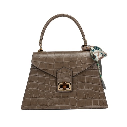 Poseta Piele Noemi - TAUPE - Img 2