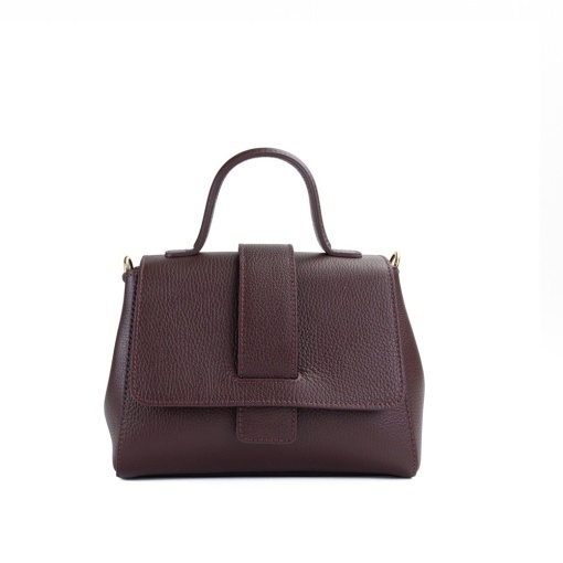 Poseta Piele Olivia - BORDO - Img 2