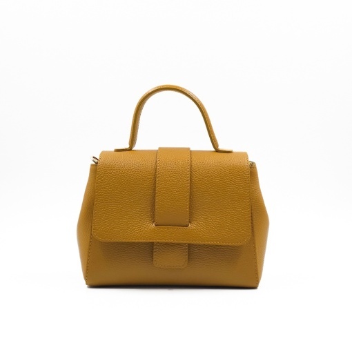 Poseta Piele Olivia - MUSTAR - Img 2