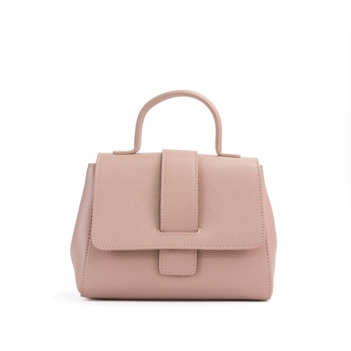 Poseta Piele Olivia - ROZ-PUDRA - Img 2