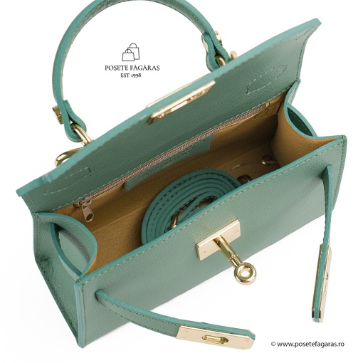 Poseta Piele Thea Baby - NEGRU - Img 4