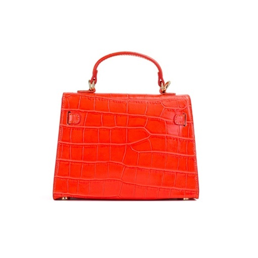 Poseta Piele Thea Croco Mini - CARAMIZIU - Img 3