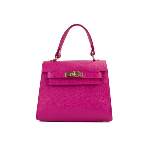 Poseta Piele Thea - FUCSIA - Img 2