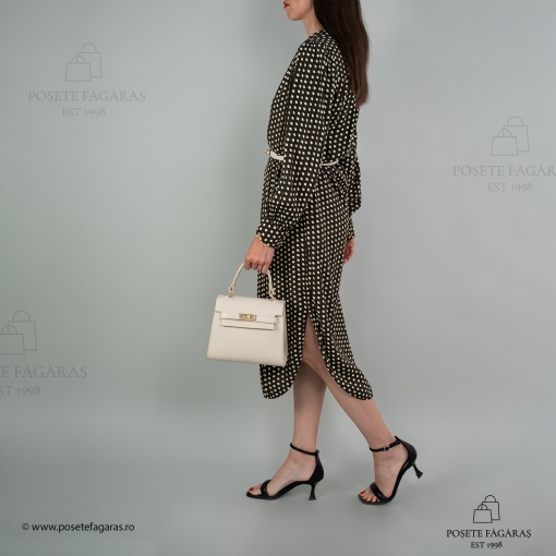 Poseta Piele Thea - NEGRU - Img 7