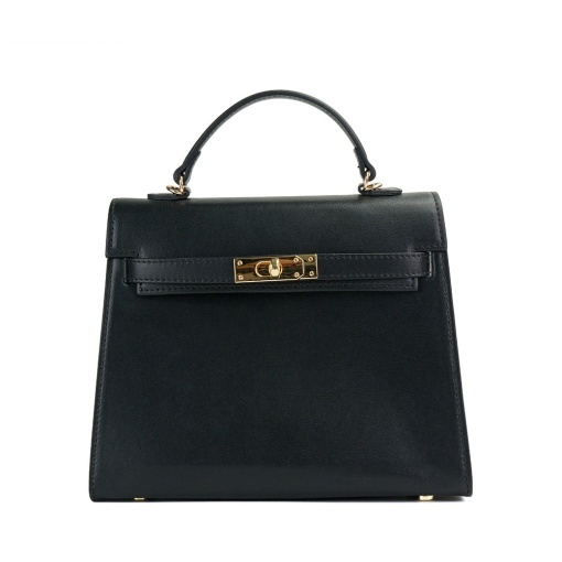 Poseta Piele Thea Slim - NEGRU - Img 2