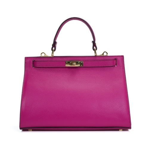 Poseta Piele Theodora - FUCSIA - Img 2