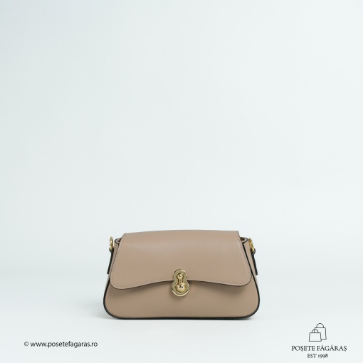 Poseta Piele Violine - CREM - Img 2