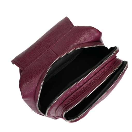 Rucsac Piele Jerica - BORDO - Img 4
