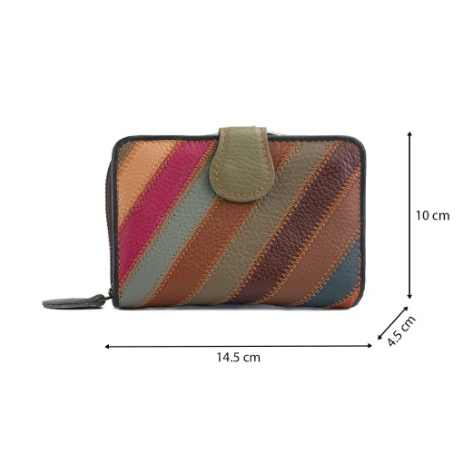 Portofel Piele Nina - MULTICOLOR 3 - Img 5