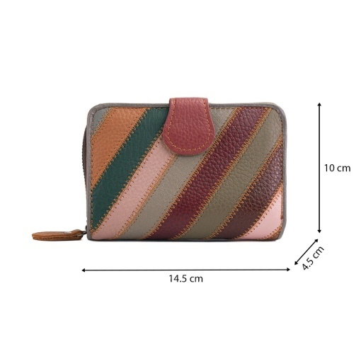 Portofel Piele Nina - MULTICOLOR 8 - Img 5