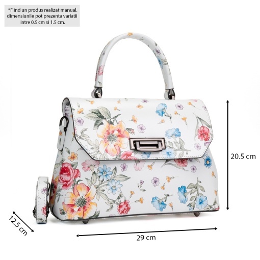Poseta Piele Alana - FLORAL - Img 5
