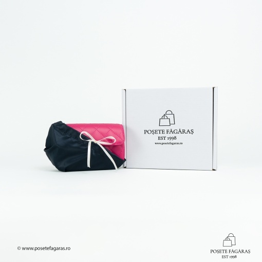 Poseta Piele Baby Ruby - FUCSIA - Img 5