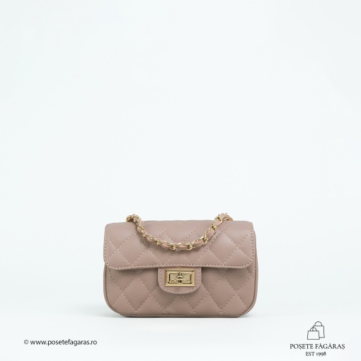Poseta Piele Baby Ruby - GREJ - Img 2