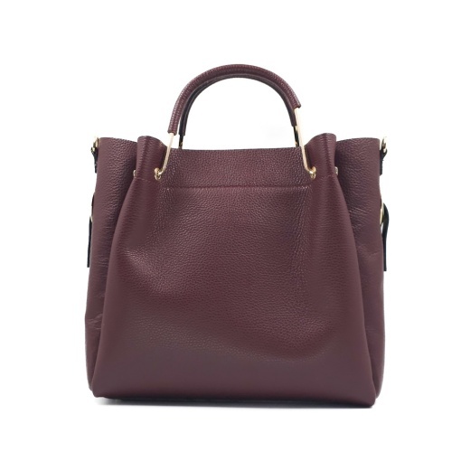 Poseta Piele Bryna - BORDO - Img 2
