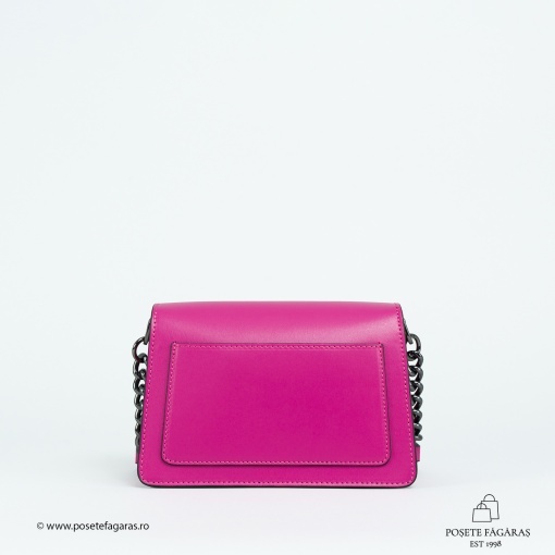 Poseta Piele Emilia - FUCSIA - Img 3