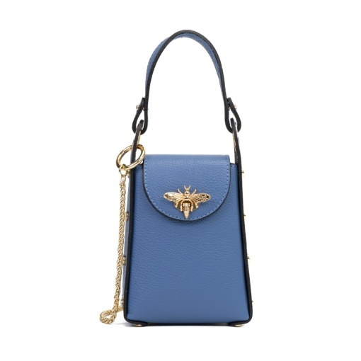 Poseta Piele Lia - BLEU-INCHIS - Img 2