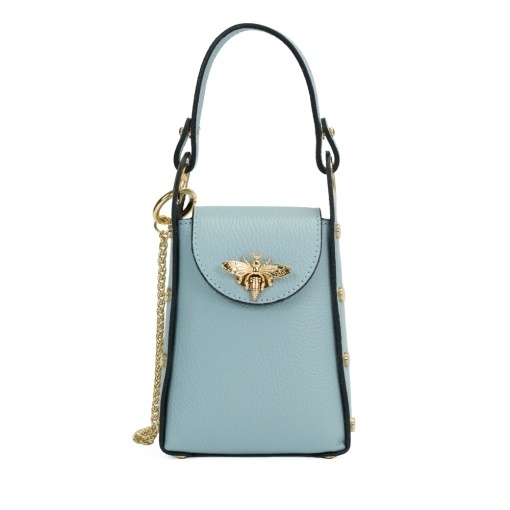 Poseta Piele Lia - BLEU-SIMPLU - Img 2