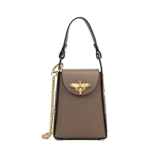Poseta Piele Lia - TAUPE - Img 2
