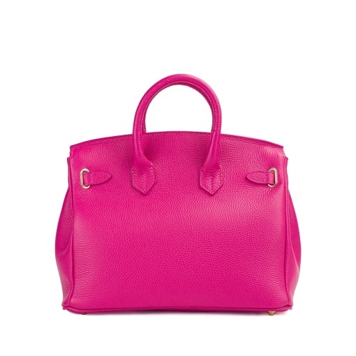 Poseta Piele Mini Edith - FUCSIA - Img 3