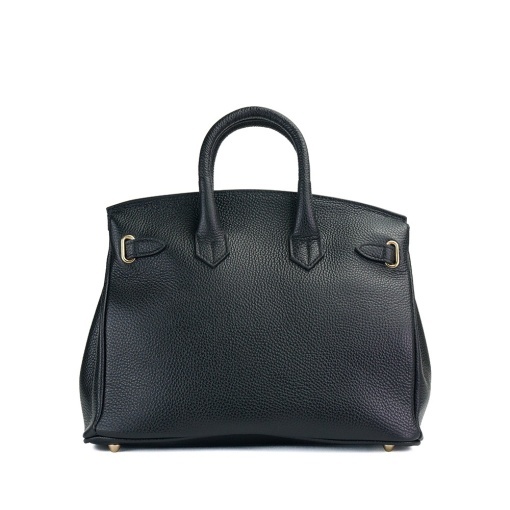 Poseta Piele Mini Edith - NEGRU - Img 3