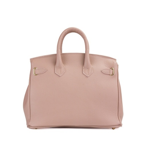 Poseta Piele Mini Edith - ROZ-PUDRA - Img 3