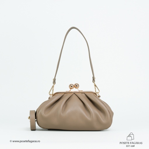 Poseta Piele Mini Lilith - TAUPE - Img 2