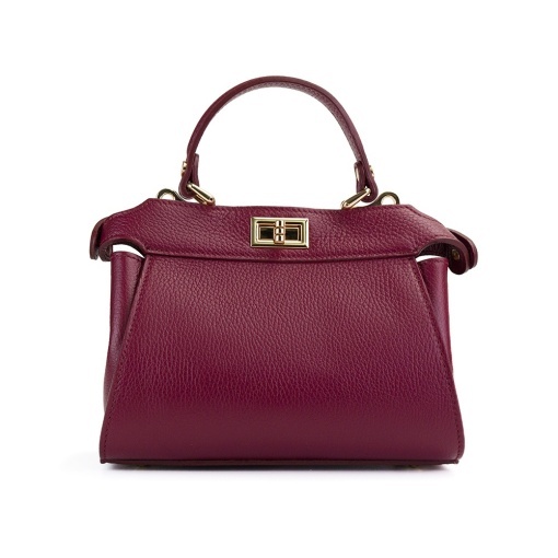 Poseta Piele Mini Otilia - BORDO - Img 2