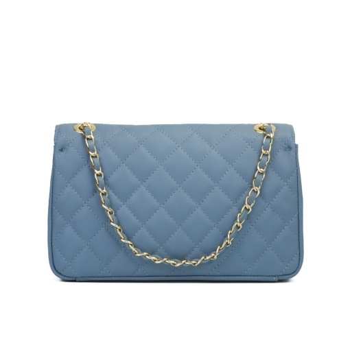 Poseta Piele Mini Ruby - ALBASTRU-DESCHIS - Img 3