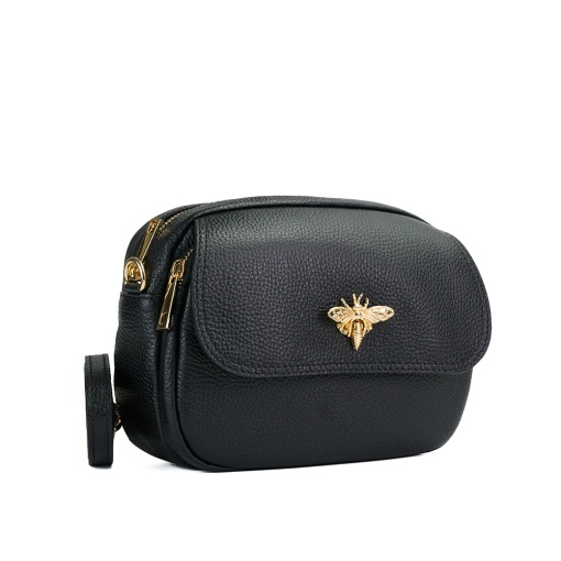 Poseta Piele Sean - NEGRU