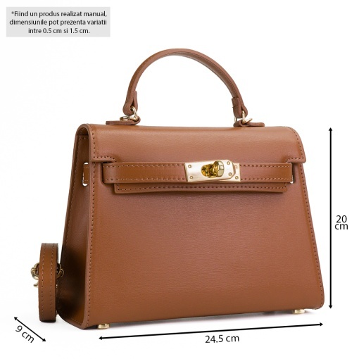 Poseta Piele Thea Slim - CONIAC - Img 5