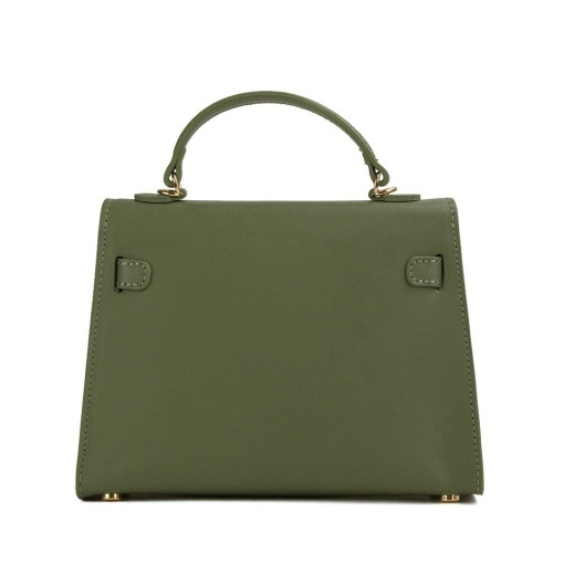 Poseta Piele Thea Slim - KAKI - Img 3