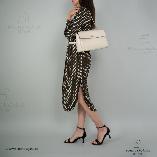Poseta Piele Victoria - TAUPE - Img 7