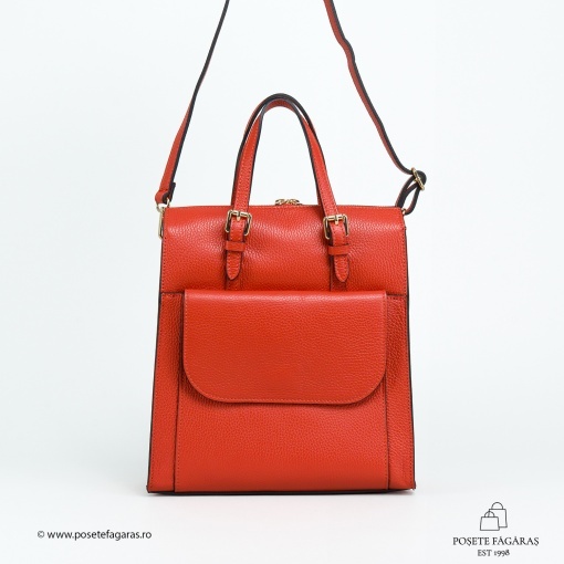Rucsac Piele Alessa - CARAMIZIU - Img 2