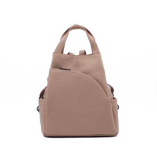 Rucsac Piele Charlene - ROZ-PUDRA - Img 2