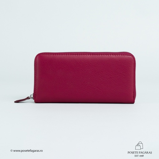 Portofel Piele Luana - FUCSIA-INCHIS - Img 2