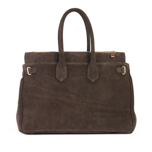 Poseta Claire - Piele Intoarsa MARO - INCHIS - Img 3