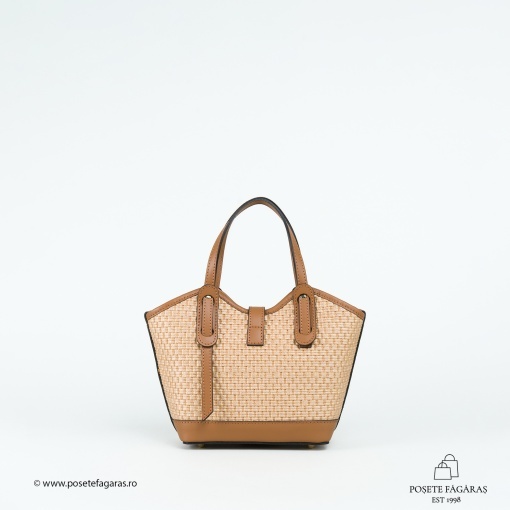 Poseta Loren - Piele &amp; Rafie - CONIAC - Img 3