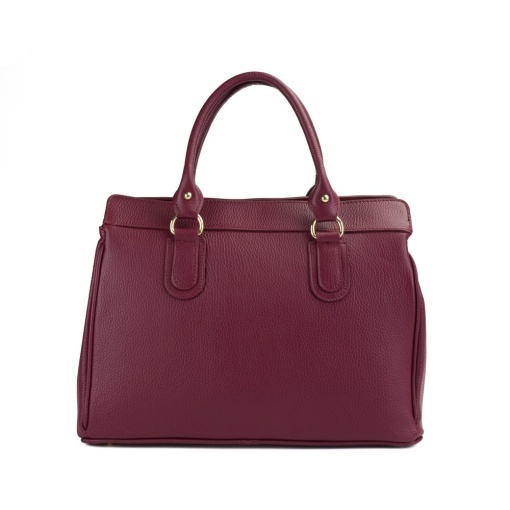Poseta Piele Angie - BORDO - Img 3