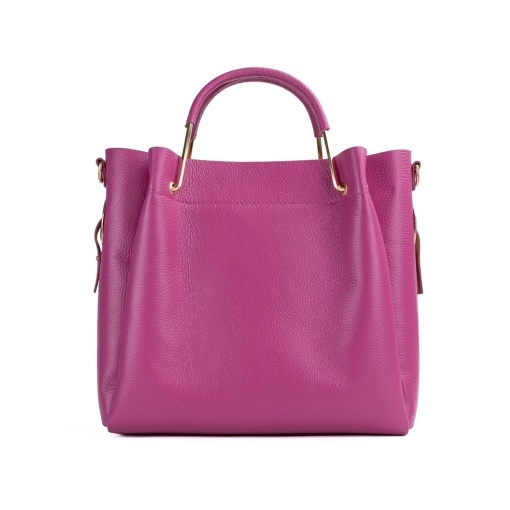 Poseta Piele Bryna - FUCSIA - Img 3