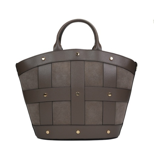 Poseta Piele Damiana - TAUPE - Img 2