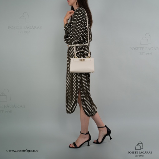 Poseta Piele Gloria - KAKI - Img 8