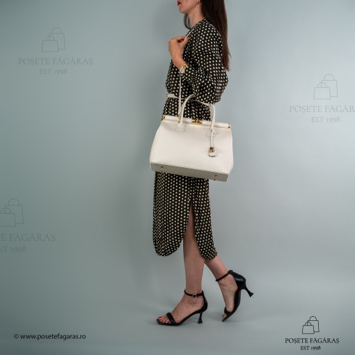 Poseta Piele Jennifer - NEGRU - Img 7